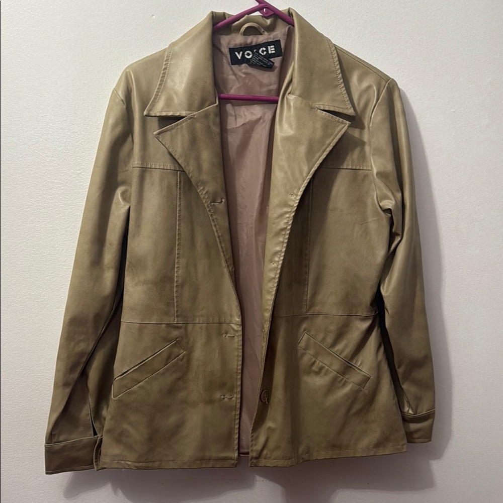 Women's Tan Blazer